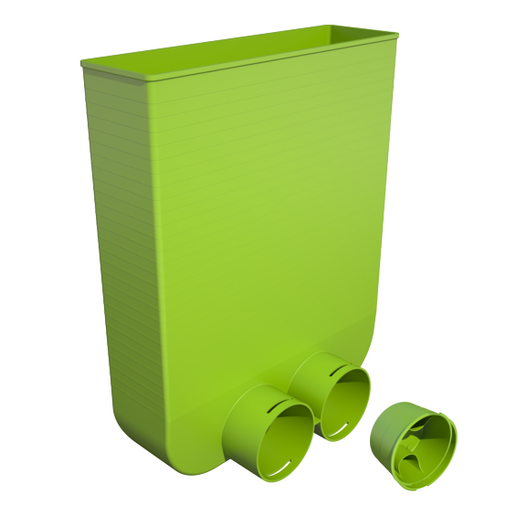 90° Floor Grill for AE34 Ducting - 75mm 90° Floor Grill for AE34 Ducting - 75mm